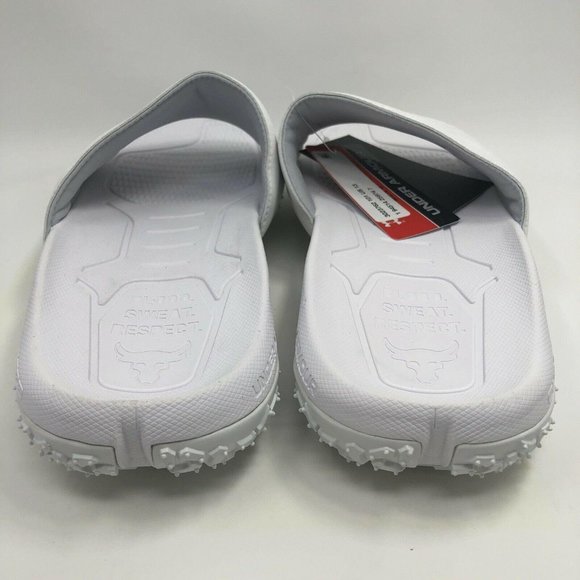 Under Armour Project Rock Slides Mens 13 & 15 - Picture 4 of 7